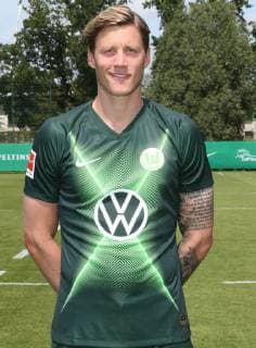 VfL Team Portraits Wout Weghorst VfL Wolfsburg, 1 BL, PortraÌˆttermin 2019 2020, Wolfsburg