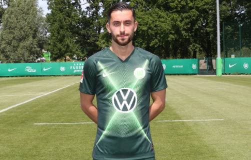 VfL Team Portraits Yunus Malli VfL Wolfsburg, 1 BL, PortraÌˆttermin 2019 2020, Wolfsburg