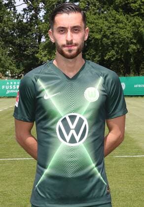 VfL Team Portraits Yunus Malli VfL Wolfsburg, 1 BL, PortraÌˆttermin 2019 2020, Wolfsburg