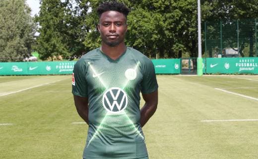 VfL Team Portraits Paul Georges Ntep VfL Wolfsburg, 1 BL, PortraÌˆttermin 2019 2020, Wolfsburg