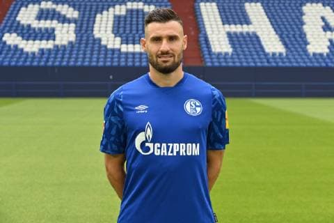 Daniel Caligiuri FC Schalke 04 1 BL, portrait date 2019 2020 Team2