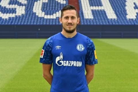 Steven Skrzybski FC Schalke 04 1 BL, portrait date 2019 2020 Team2