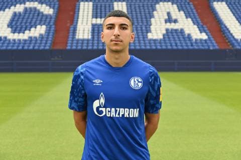 Nassim Boujellab FC Schalke 04 1 BL, portrait date 2019 2020 Team2