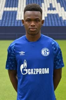 Rabbi Matondo FC Schalke 04 1 BL, portrait date 2019 2020 Team2