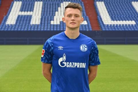 Fabian Reese FC Schalke 04 1 BL, portrait date 2019 2020 Team2