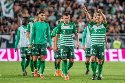 BUDAPEST 10.07.2019 PIERWSZY MECZ I RUNDA ELIMINACYJNA LIGA MISTRZOW SEZON 2019 20: FERENCVAROS BUDAPESZT - LUDOGOREC RAZGRAD - UEFA CHAMPIONS LEAGUE FIRST QUALIFYING ROUND FIRST MATCH: FERENCVAROS BUDAPEST - LUDOGORETS RAZDRAD DAVID SIGER FOT. MICHAL CHWIEDUK FOKUSMEDIA.COM.PL NEWSPIX.PL --- Newspix.pl  190710CHW087
