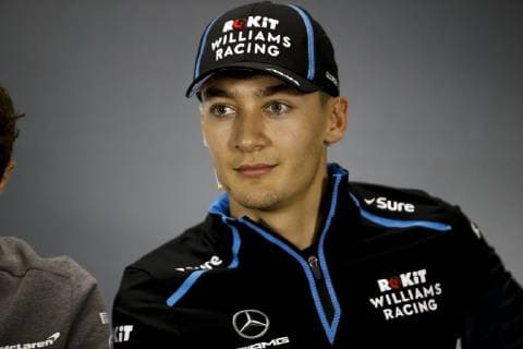 Motorsports: FIA Formula One World Championship, WM, Weltmeisterschaft 2019, Grand Prix of Great Britain, 63 George Russell (GBR, ROKiT Williams Racing), Silverstone Great Britain