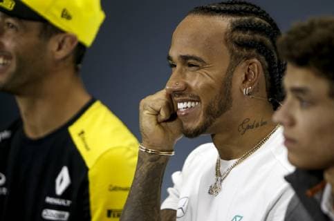 Motorsports: FIA Formula One World Championship, WM, Weltmeisterschaft 2019, Grand Prix of Great Britain, 44 Lewis Hamilton (GBR, Mercedes AMG Petronas Motorsport), Silverstone Great Britain