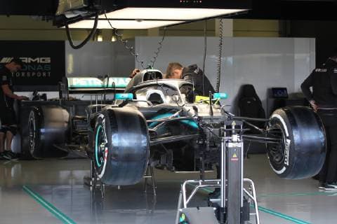 Photo4 LaPresse 11 07 2019 Silverstone, England Grand Prix Formula One England 2019 In the pic: Mercedes AMG F1 W10 EQ Power Tech Detail  Copyright: xPhoto4 LaPressex