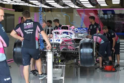 Photo4 LaPresse 11 07 2019 Silverstone, England Grand Prix Formula One England 2019 In the pic: SportPesa Racing Point RP19 Tech Detail  Copyright: xPhoto4 LaPressex