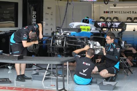 Photo4 LaPresse 11 07 2019 Silverstone, England Grand Prix Formula One England 2019 In the pic: Williams F1 Team FW42 Tech Detail  Copyright: xPhoto4 LaPressex