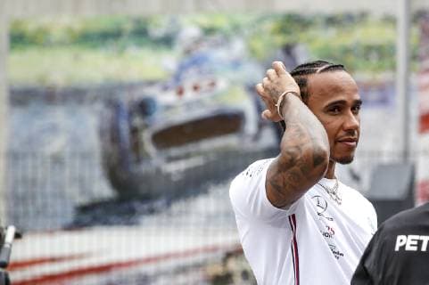 Motorsports: FIA Formula One World Championship, WM, Weltmeisterschaft 2019, Grand Prix of Great Britain, 44 Lewis Hamilton (GBR, Mercedes AMG Petronas Motorsport), Silverstone Great Britain