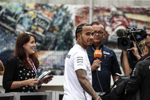 Motorsports: FIA Formula One World Championship, WM, Weltmeisterschaft 2019, Grand Prix of Great Britain, 44 Lewis Hamilton (GBR, Mercedes AMG Petronas Motorsport), Silverstone Great Britain