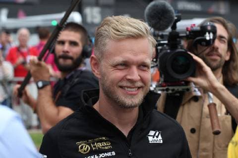 Photo4 LaPresse 11 07 2019 Silverstone, England Grand Prix Formula One England 2019 In the pic: Kevin Magnussen (DEN) Haas F1 Team VF-19  Copyright: xPhoto4 LaPressex