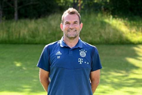 Dirk Teschke Co Coach FC Bayern Munich II U23 3 League, portrait date 2019 2020 xslx