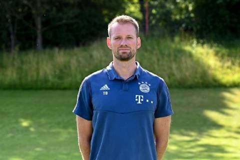 Tobias Dippert Athletics coach FC Bayern Munich II U23 3 League, portrait date 2019 2020 xslx