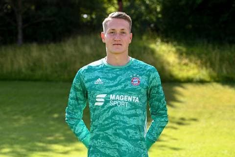 Ron Thorben Hoffmann FC Bayern Munich II U23 3 League, portrait date 2019 2020 xslx