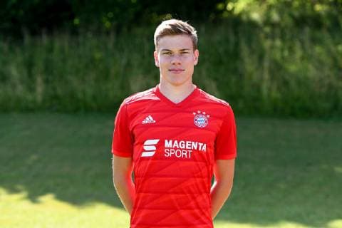 Kilian Senkbeil FC Bayern Munich II U23 3 League, portrait date 2019 2020 xslx