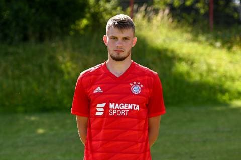 Lars Lukas May FC Bayern Munich II U23 3 League, portrait date 2019 2020 xslx