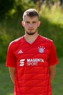Lars Lukas May FC Bayern Munich II U23 3 League, portrait date 2019 2020 xslx