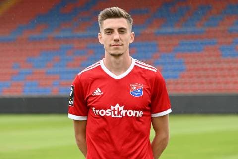 Lucas Hufnagl SpVgg Unterhaching 3 League, portrait date 2019 2020 xslx