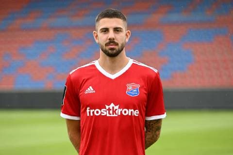 Moritz Heinrich SpVgg Unterhaching 3 League, portrait date 2019 2020 xslx