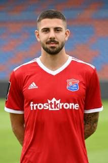 Moritz Heinrich SpVgg Unterhaching 3 League, portrait date 2019 2020 xslx