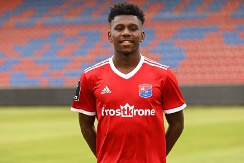 Stephan Mensah SpVgg Unterhaching 3 League, portrait date 2019 2020 xslx