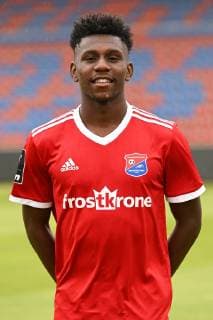 Stephan Mensah SpVgg Unterhaching 3 League, portrait date 2019 2020 xslx