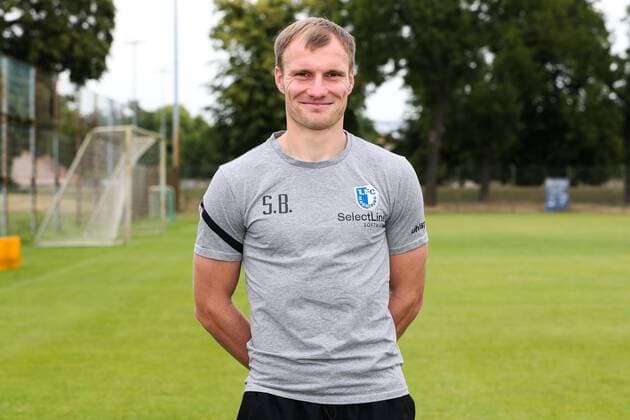 Co Coach Silvio Bankert 1 FC Magdeburg 3 League PortraÌˆttermin 2019 2020 official photo opportunity 1 FC Magdeburg on the training ground at the MDCC Arena in Magdeburg Portrait, Portrait, Germany, Football, Man, Men, GER, 11 07 2019