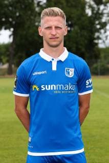 Dominik Ernst 1 FC Magdeburg 3 League PortraÌˆttermin 2019 2020 official photo opportunity 1 FC Magdeburg on the training ground at the MDCC Arena in Magdeburg Portrait, Portrait, Germany, Football, Man, Men, GER,11 07 2019