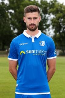 Dustin Bomheuer 1 FC Magdeburg 3 League PortraÌˆttermin 2019 2020 official photo opportunity 1 FC Magdeburg on the training ground at the MDCC Arena in Magdeburg Portrait, Portrait, Germany, Football, Man, Men, GER, 11 07 2019