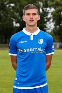 Brian Koglin 1 FC Magdeburg 3 League PortraÌˆttermin 2019 2020 official photo opportunity 1 FC Magdeburg on the training ground at the MDCC Arena in Magdeburg Portrait, Portrait, Germany, Football, Man, Men, GER, 11 07 2019