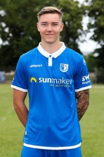 Anthony Roczen 1 FC Magdeburg 3 League PortraÌˆttermin 2019 2020 official photo opportunity 1 FC Magdeburg on the training ground at the MDCC Arena in Magdeburg Portrait, Portrait, Germany, Football, Man, Men, GER, 11 07 2019
