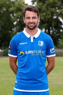 Christian Beck 1 FC Magdeburg 3 League PortraÌˆttermin 2019 2020 official photo opportunity 1 FC Magdeburg on the training ground at the MDCC Arena in Magdeburg portrait, portrait, Germany, football, man, man, GER,11 07 2019