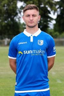 Anton Kanther 1 FC Magdeburg 3 League PortraÌˆttermin 2019 2020 official photo opportunity 1 FC Magdeburg on the training ground at the MDCC Arena in Magdeburg Portrait, Portrait, Germany, Football, Man, Men, GER,11 07 2019