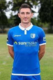 Mario Kvesic 1 FC Magdeburg 3 League PortraÌˆttermin 2019 2020 official photo opportunity 1 FC Magdeburg on the training ground at the MDCC Arena in Magdeburg Portrait, Portrait, Germany, Football, Man, Men, GER, 11 07 2019