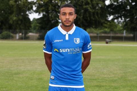 Leon Bell Bell 1 FC Magdeburg 3 League PortraÌˆttermin 2019 2020 official photo opportunity 1 FC Magdeburg on the training ground at the MDCC Arena in Magdeburg Portrait, Portrait, Germany, Football, Man, Men, GER, 11 07 2019