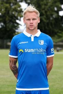 Sören Bertram 1 FC Magdeburg 3 League PortraÌˆttermin 2019 2020 official photo opportunity 1 FC Magdeburg on the training ground at the MDCC Arena in Magdeburg Portrait, Portrait, Germany, Football, Man, Men, GER, 11 07 2019
