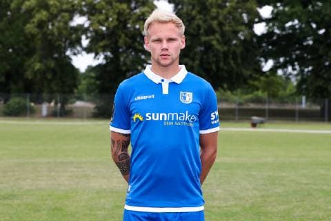 Sören Bertram 1 FC Magdeburg 3 League PortraÌˆttermin 2019 2020 official photo opportunity 1 FC Magdeburg on the training ground at the MDCC Arena in Magdeburg Portrait, Portrait, Germany, Football, Man, Men, GER, 11 07 2019