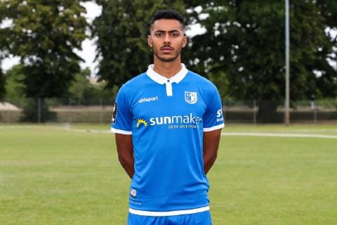 Tarek Chahed 1 FC Magdeburg 3 League PortraÌˆttermin 2019 2020 official photo opportunity 1 FC Magdeburg on the training ground at the MDCC Arena in Magdeburg Portrait, Portrait, Germany, Football, Man, Men, GER, 11 07 2019
