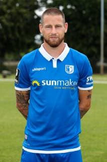 Timo Perthel 1 FC Magdeburg 3 League PortraÌˆttermin 2019 2020 official photo opportunity 1 FC Magdeburg on the training ground at the MDCC Arena in Magdeburg Portrait, Portrait, Germany, Football, Man, Men, GER, 11 07 2019