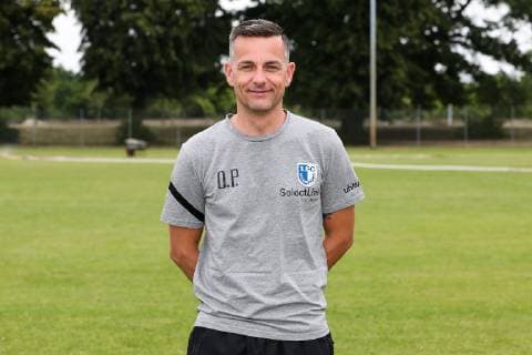 Team doctor Oliver Poranzke 1 FC Magdeburg 3 League PortraÌˆttermin 2019 2020 official photo opportunity 1 FC Magdeburg on the training ground at the MDCC Arena in Magdeburg Portrait, Portrait, Germany, Football, Man, Men, GER, 11 07 2019