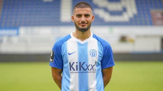 11 07 2019, Hänsch Arena, Meppen, GER, 1 Men, Team of SV Meppen, Deniz Undav SV Meppen 9 , Meppen Niedersachsen Germany Hänsch Arena