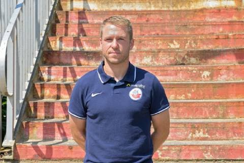 Bjoern Bornholdt FC Hansa Rostock 3 Bundesliga, Portrait date 2019 2020, 11 07 2019 FC Hansa Rostock, 3 League, Portrait date 2019 2020, 11 07 2019 Rostock Copyright: xEIBNERx EP_eer