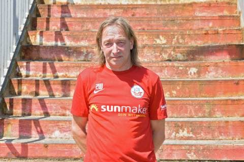 Andreas Thiem FC Hansa Rostock 3 Bundesliga, Portrait date 2019 2020, 11 07 2019 FC Hansa Rostock, 3 League, Portrait date 2019 2020, 11 07 2019 Rostock Copyright: xEIBNERx EP_eer