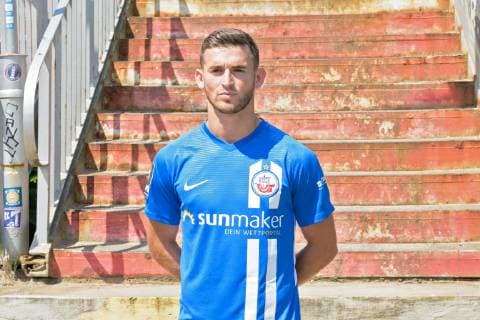 Elsamed Ramaj FC Hansa Rostock 3 Bundesliga, Portrait date 2019 2020, 11 07 2019 FC Hansa Rostock, 3 League, Portrait date 2019 2020, 11 07 2019 Rostock Copyright: xEIBNERx EP_eer
