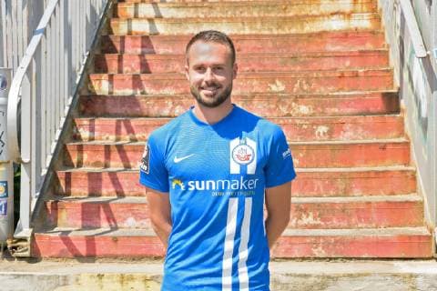Pascal Breier FC Hansa Rostock 3 Bundesliga, Portrait date 2019 2020, 11 07 2019 FC Hansa Rostock, 3 League, Portrait date 2019 2020, 11 07 2019 Rostock Copyright: xEIBNERx EP_eer