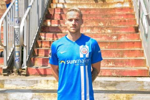 Nils Butzen FC Hansa Rostock 3 Bundesliga, Portrait date 2019 2020, 11 07 2019 FC Hansa Rostock, 3 League, Portrait date 2019 2020, 11 07 2019 Rostock Copyright: xEIBNERx EP_eer