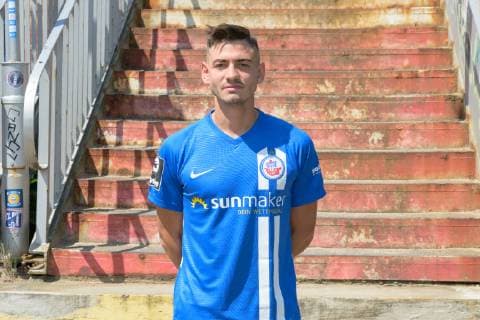 Nico Rieble FC Hansa Rostock 3 Bundesliga, Portrait date 2019 2020, 11 07 2019 FC Hansa Rostock, 3 League, Portrait date 2019 2020, 11 07 2019 Rostock Copyright: xEIBNERx EP_eer